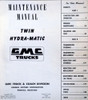 1955 GMC Hydra-Matic Transmission Operation and Maintenance Manual 