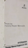 2001 Acura Integra Service Manual Supplement
