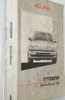 1990 Acura Integra Service Manual