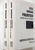 2000 Nissan Frontier w/ 2.4L I4 Service Manual Volume 1, 2