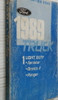 1989 Ford Truck Service Specifications Book 1
