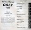 1988 Dodge Colt Factory Service Manual Set