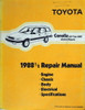 1988 1/2 1989 Toyota Corolla All-Trac (4WD) Repair Manual 