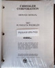 1997 Plymouth Prowler Shop Service Repair and Diagnostics Manuals