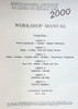1964 1965 Triumph 2000 Workshop Manual