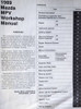1989 Mazda MPV Workshop Manual