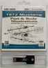 1972 Ford Mustang Part and Body Illustrations Catalog on USB