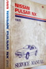 1989 Nissan Pulsar NX Service Manual