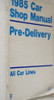 1985 Ford Car Pre-Delivery Shop Manual