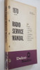 970 GM Delco Radio Service and Parts Manual