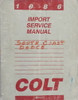 1986 Dodge Plymouth Colt Service Manual