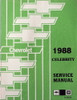 1988 Chevrolet Celebrity Service Manual