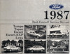 1988 Ford Escort Tempo EXP, Mercury Topaz Lynx Do It Yourself Service Manual