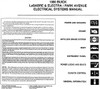 1990 Buick LeSabre Electra Park Ave Electrical Systems Manual