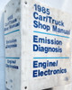 1985 Ford Lincoln Mercury Car & Truck Engine/Emissions Diagnosis Service Manual