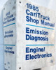 1985 Ford Lincoln Mercury Car & Truck Engine/Emissions Diagnosis Service Manual