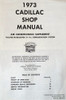 1973 Cadillac Air Conditioning Shop Manual