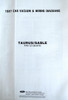 1987 Ford Taurus Mercury Sable Large Format Wiring Diagrams