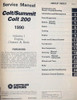 1990 Dodge Plymouth Colt Eagle Summit Service Manual