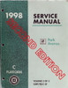 1998 Buick Park Avenue Service Manual Volume 3