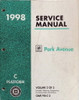 1998 Buick Park Avenue Service Manual Volume 2