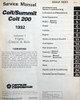 1992 Dodge Plymouth Colt Eagle Summit Service Manual