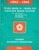 1992-1995 Jeep Teves Anti-Lock Brakes Diagnostic Procedures Manual