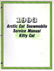 1993 Arctic Cat Kitty Cat Snowmobile Service Manual