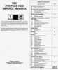 1987 Pontiac 1000 Service Manual  1987 Pontiac 1000 Service Manual