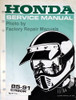 85-91 Honda CR80R Service Manual