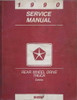 1990 Dodge Dakota Service Manual