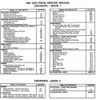 1997 GEO Prizm Service Manual Table of Contents