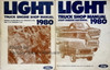 1980 Ford Light Truck Shop Manual Engine Body Chassis Electrical