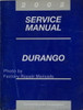 2002 Service Manual Durango