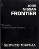 1998 Nissan Frontier Service Manual