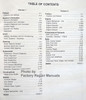 2004 Cadillac Deville Service Manual Table of Contents 1