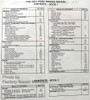 1996 Chevrolet Geo Prizm Service Manual Table of Contents