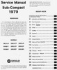 1979 Dodge Colt Plymouth Champ Front Wheel Drive Chassis Body Service Manual