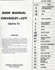 1973 Chevy Luv Series 2 Shop Manual 