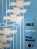 1985 Chevrolet Spectrum Shop Manual