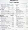 2002 Ford E-Series Table of Contents Page Two