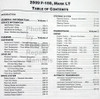 2009 F-150 Workshop Manual Table of Contents 2