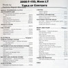 Ford Lincoln 2008 F-150, Mark LT Workshop Manual Table of Contents 2