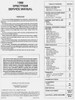 1988 Chevy Spectrum Shop Manual