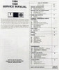 1986 Pontiac 1000 Service Manual