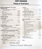 Ford 2007 Ranger Workshop Manual Table of Contents 2