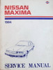 1984 Nissan Maxima Service Manual