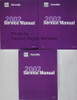 Chevrolet Corvette 2002 Service Manual Volume 1, 2, 3