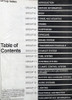 1996 Ford Thunderbird Mercury Cougar XR7 Service Manual Table of Contents