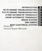 1992 Toyota Camry Repair Manual Table of Contents 3